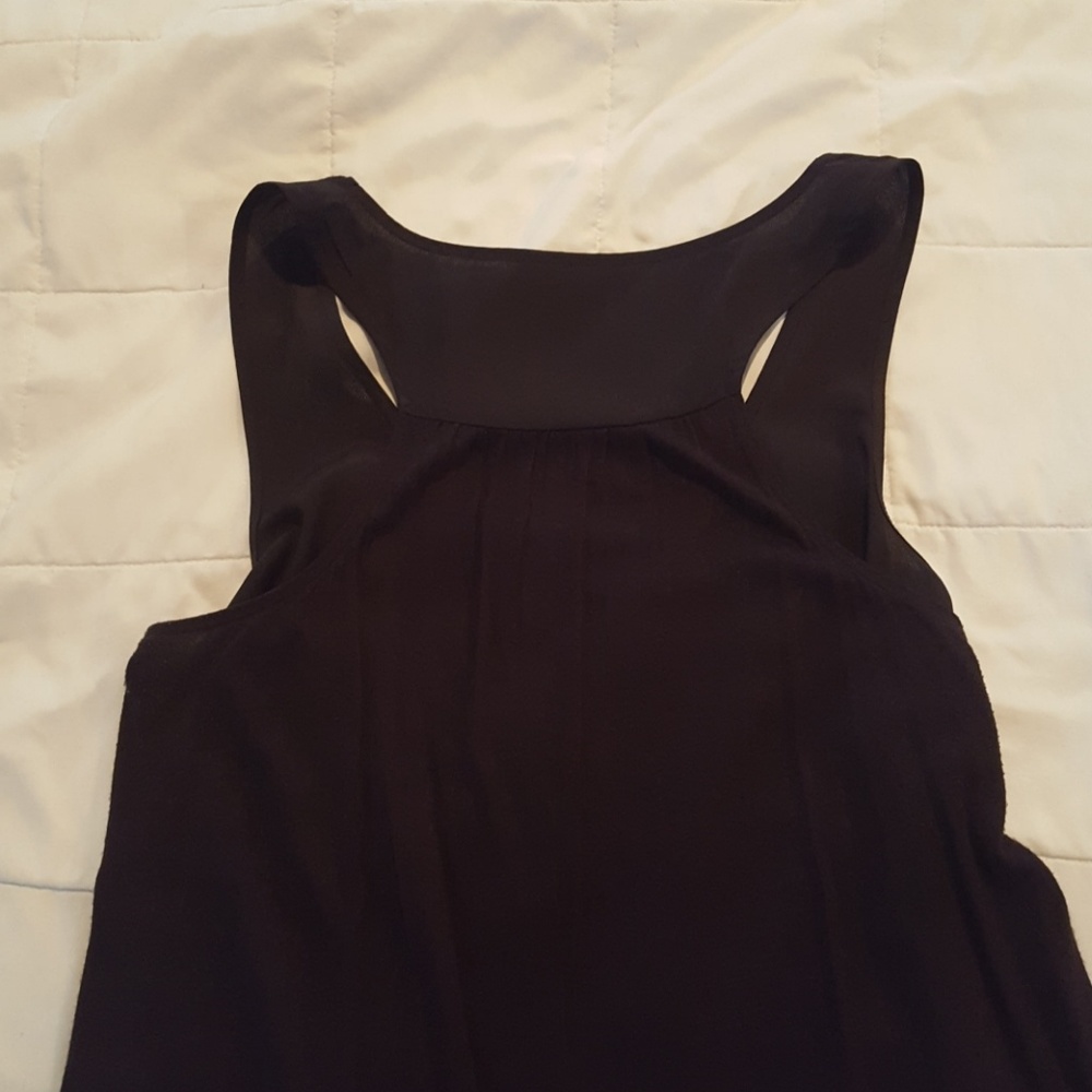 Rock & Republic Black Tank Top with Sequin Design - Picture 3 of 3